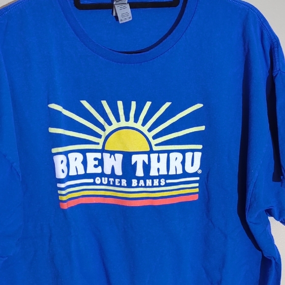 Gildan Blue Short Sleeve Tee - Picture 3 of 6